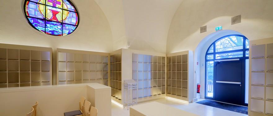 Das neue Indoor-Kolumbarium der Stadt Herne